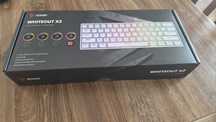 Klawiatura SAVIO Whiteout X2 + podkładka gratis