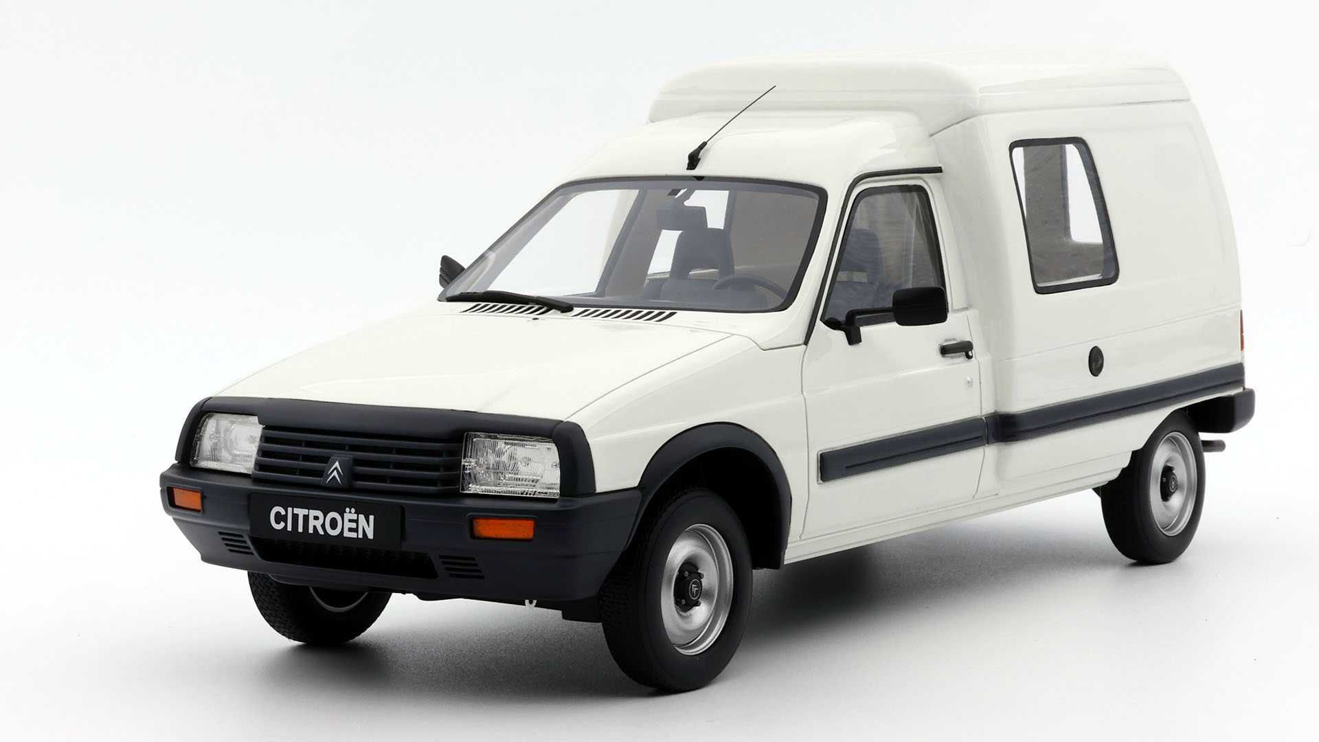 Model 1:18 Otto Citroen C15 E 1990 white (OT956B)