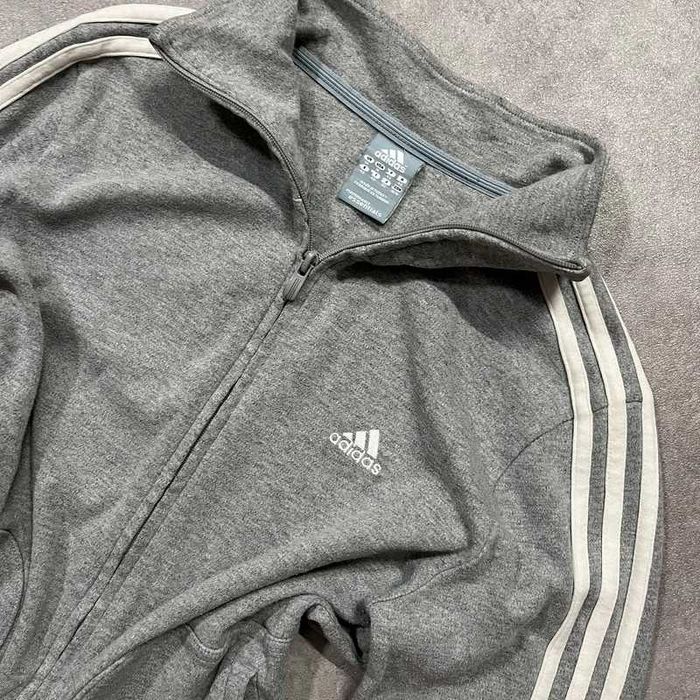 Vintage Bluza Adidas Zip Up Paski Trendy Coquette Retro 00s Y2K