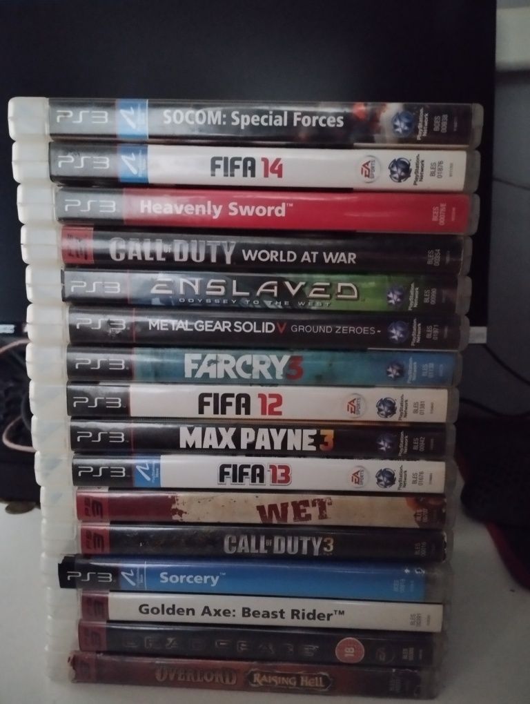 Gry ps3 16 sztuk bardzo dobry stan