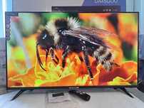 Новый Безрамочный телевизор SAMSUNG 45" Google TV 4Kтелевізор хіт 2024