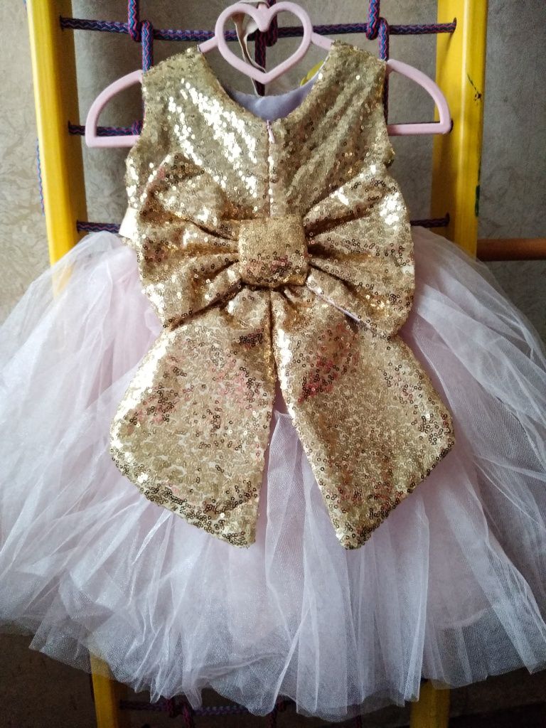 Святкове плаття сукня для дівчинки 1 рік 74см