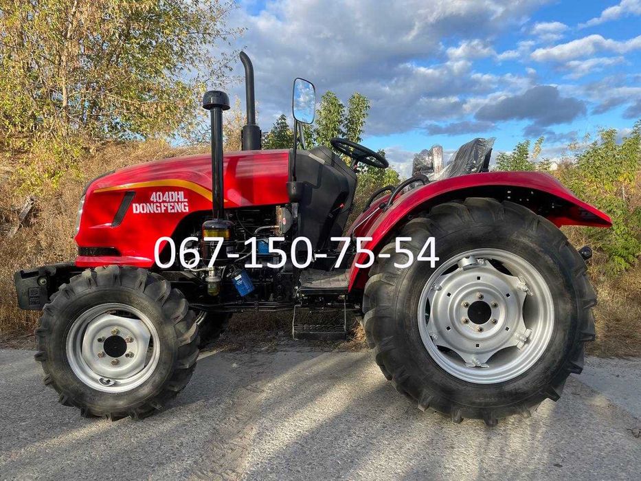 Мінітрактор Dongfeng 404 DHL Широкі колеса Доставка Розпродаж Донфенг