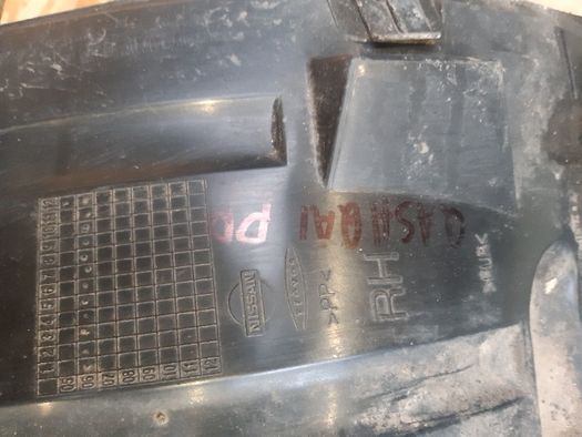 Nadkole przednie prawe lewe Nissan Qashqai