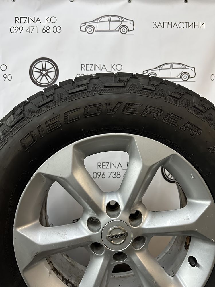 Колеса в зборі 255/65 R17 Discoverer Cooper A/T,диски 6х114.3 R17