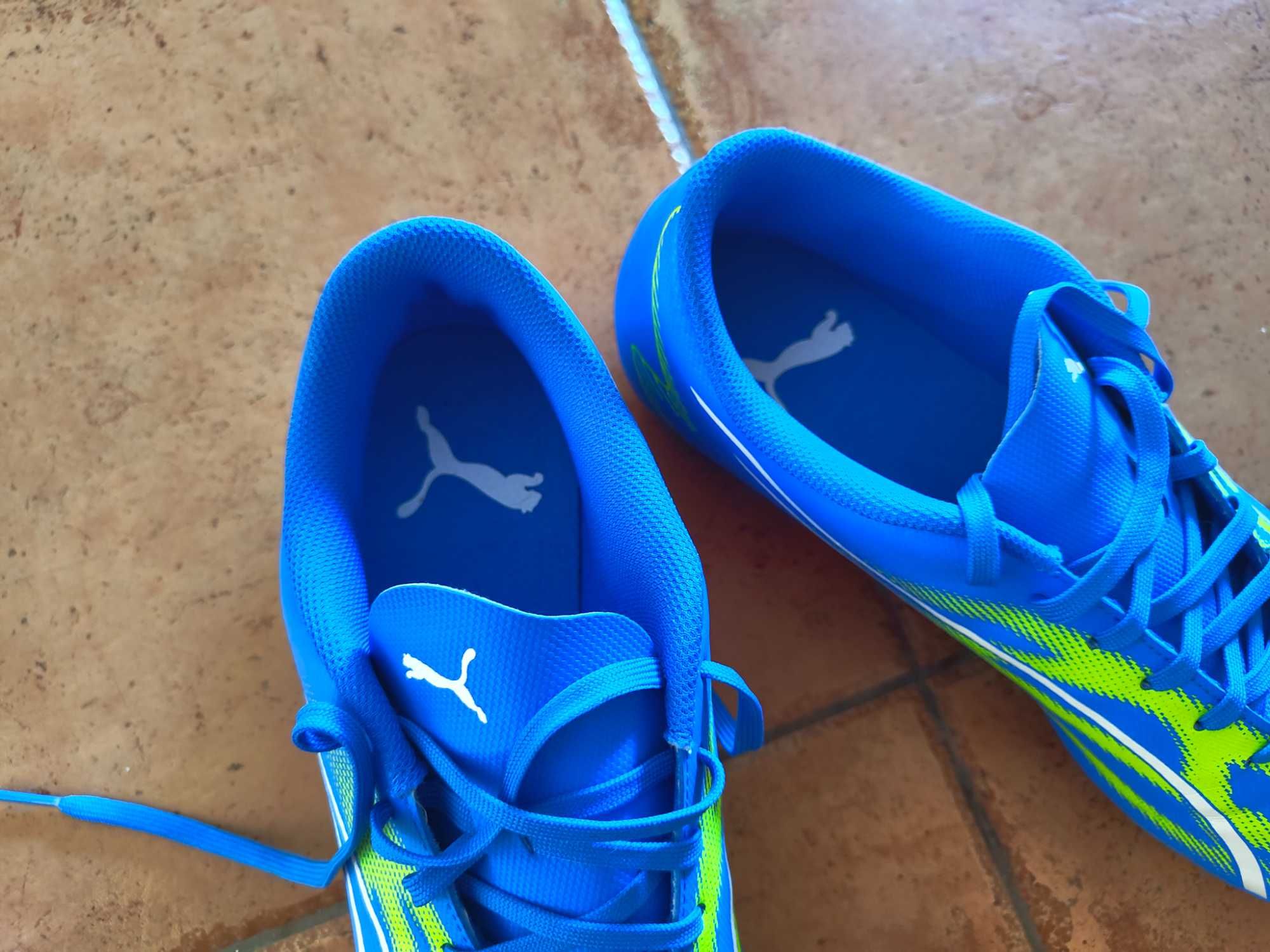 Chuteiras PUMA Ultra Play Mg Azul