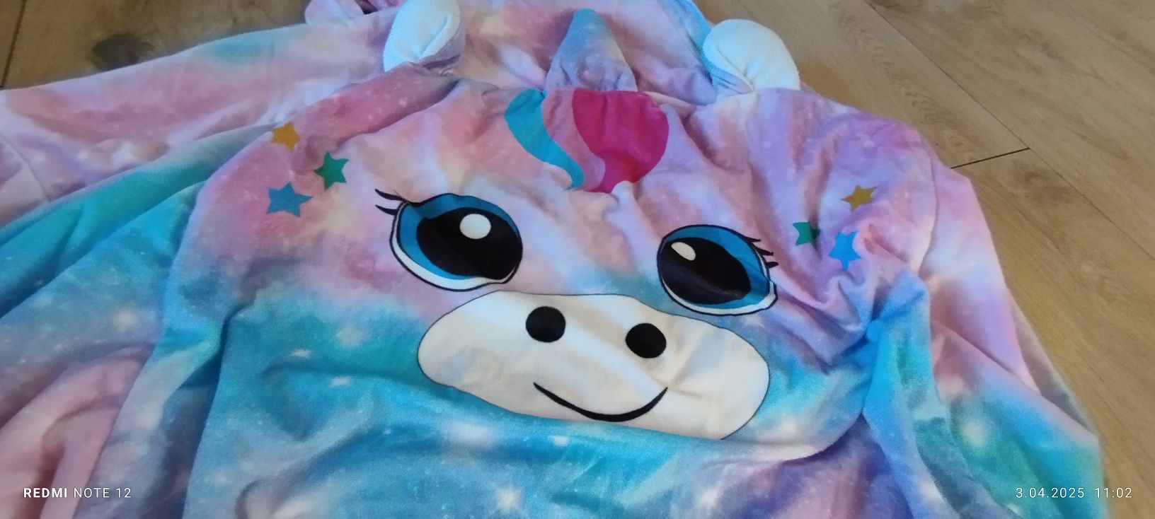 Pokrowiec na dużą pufę unicorn