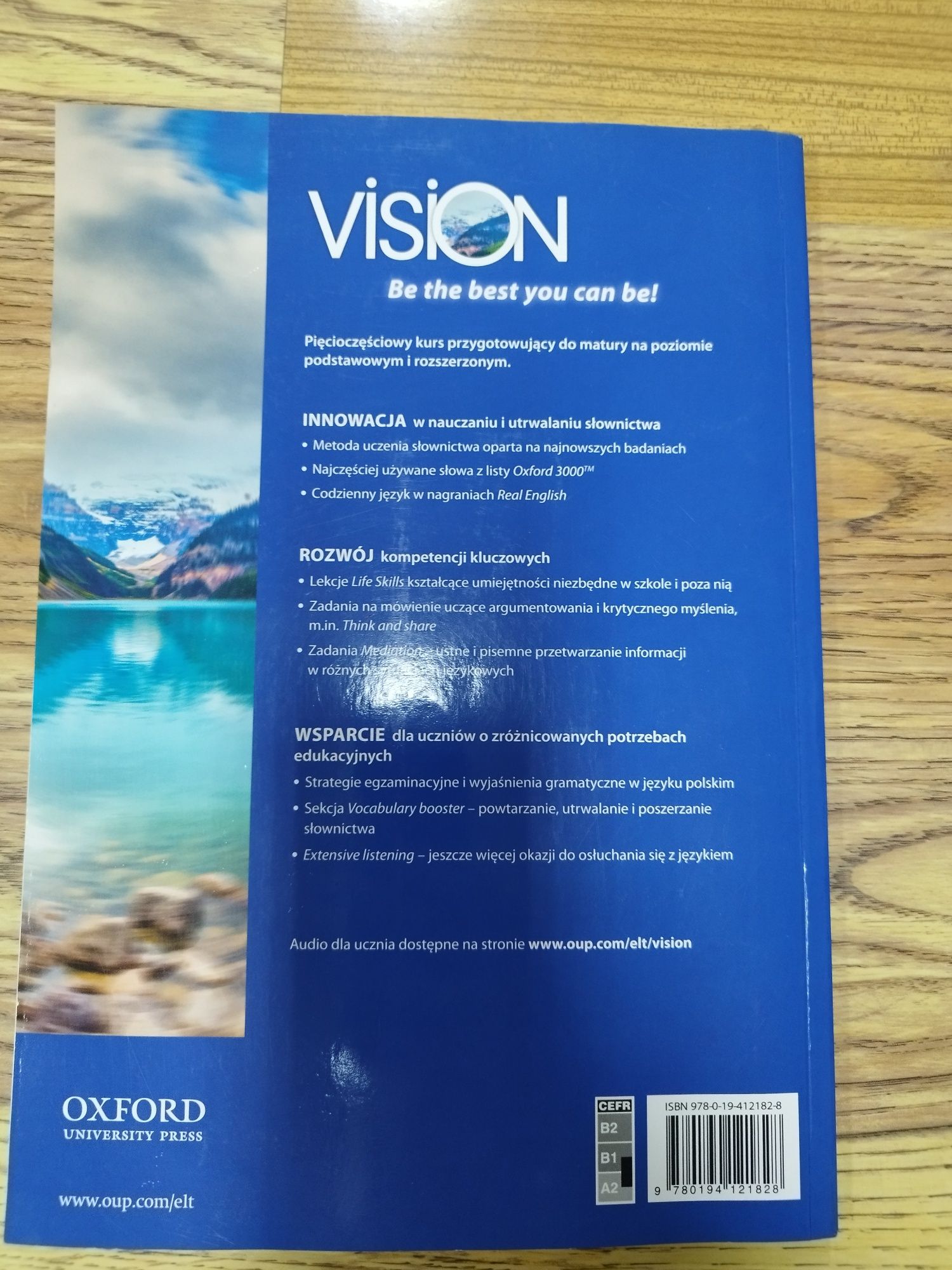 Vision student book 2 Oxford A2/B1