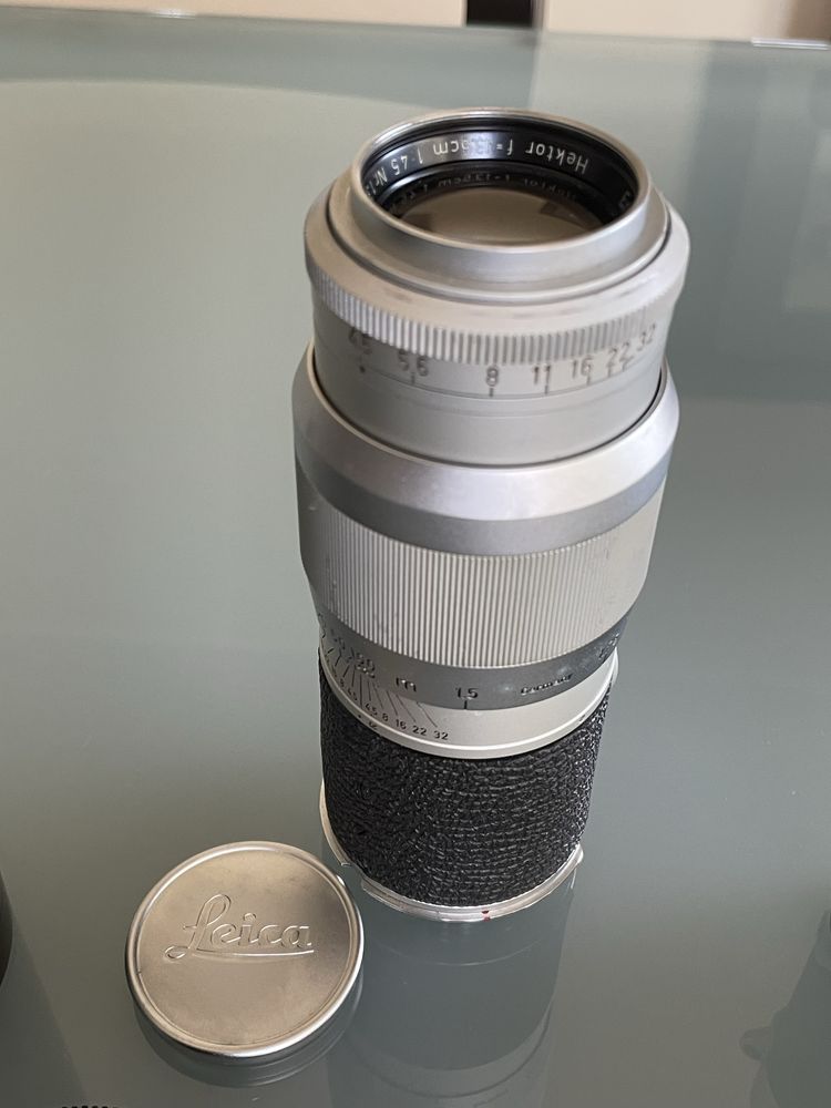 Leica M3 Double Stroke com 3 lentes