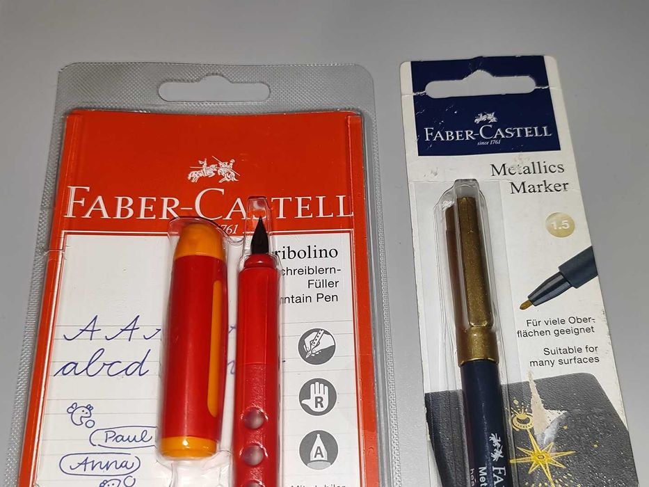 Pióro Wieczne Faber-Castell Scribolino Pomarańczowe Nowe + Gratis [3]