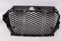 GRILL Atrapa chłodnicy AUDI A3 8V 12-16 RS-LOOK S-line Black TUNING