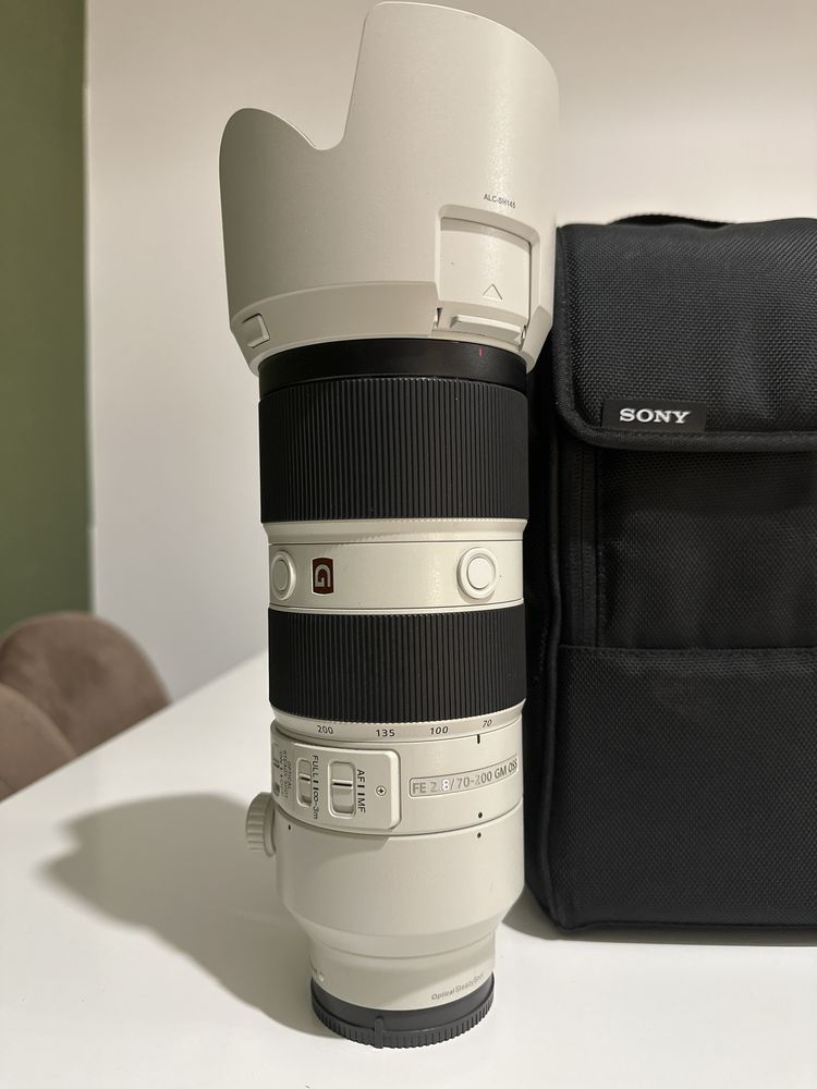 Sony 70-200 2.8 GM como nova