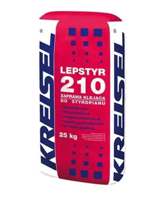 KREISEL 210 LEPSTYR Klej do przyklejania płyt steropianowych