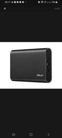 PNY Elite Portable SSD 1TB USB 3.2 Gen. 1 Czarny