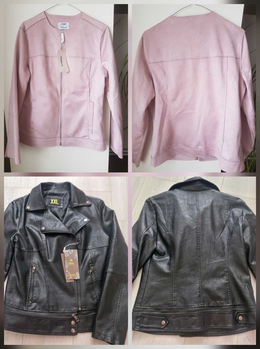 Куртка,піджак 46-48 L-XL косуха бомбер курточка кожанка замшева LC Wai