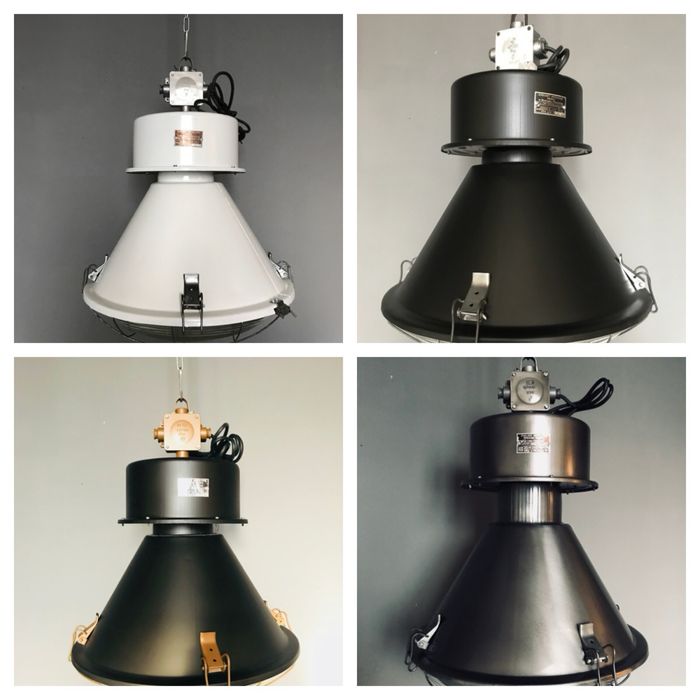 Lampa LOFT przemysłowa ORP-250 industrialna oliwka oliwkowa mat