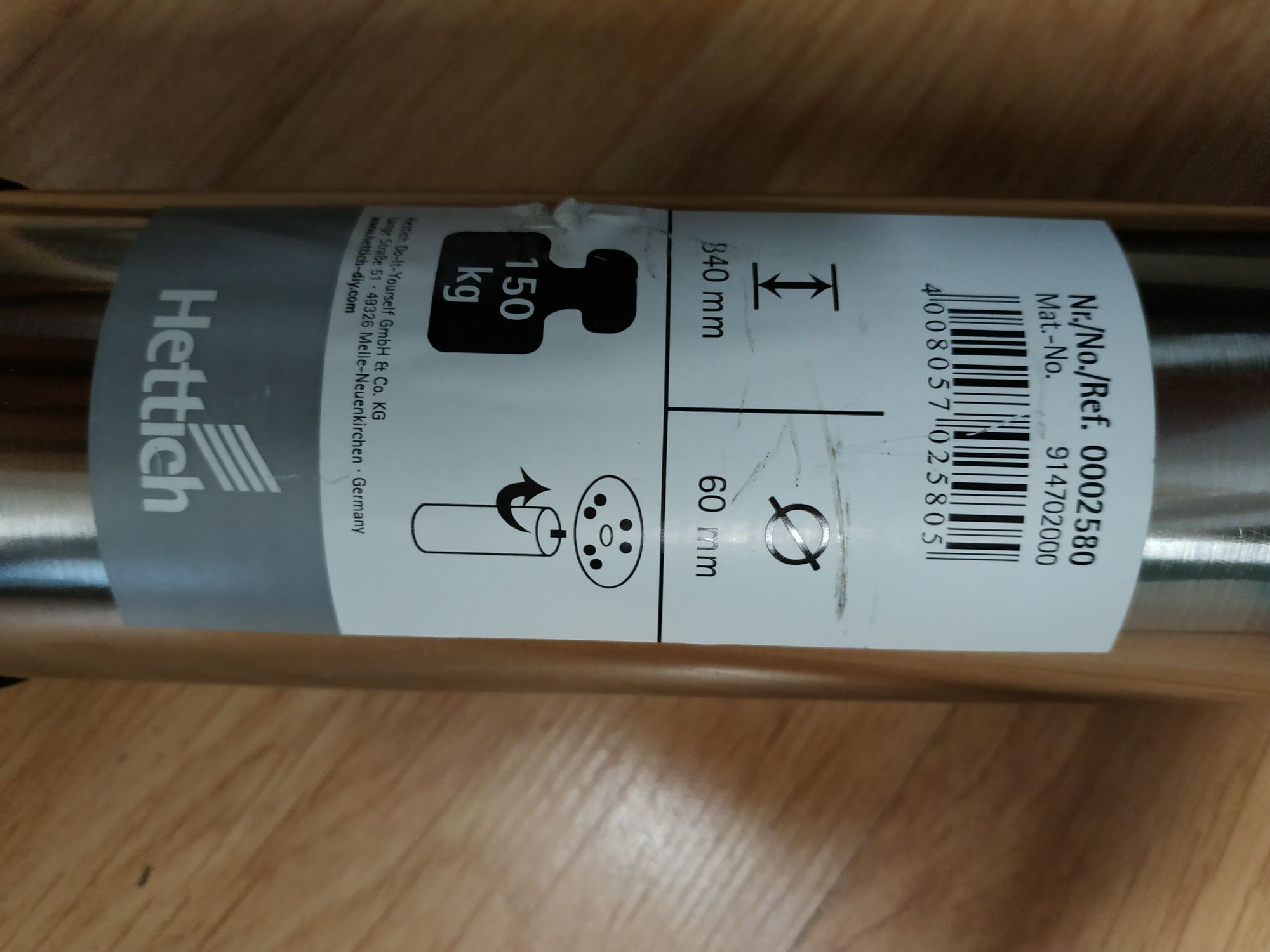 Mocne nogi meblowe regulowane Hettich 6 sztuk
