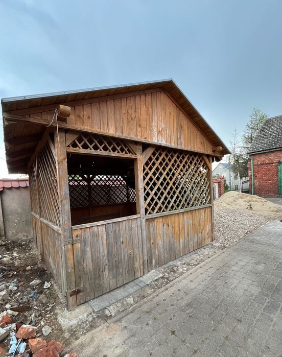 Altanka Ogrodowa Drewniana