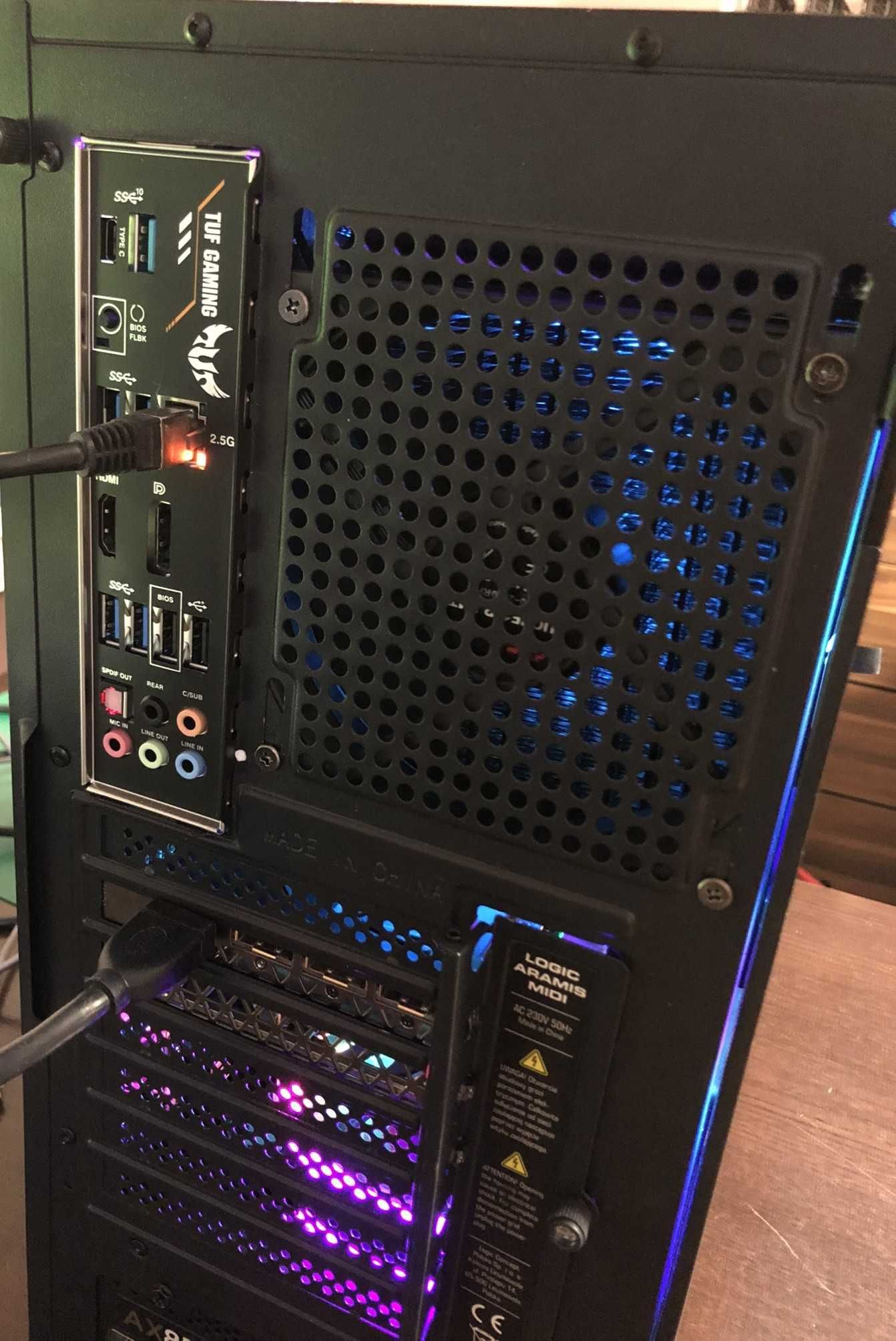 PC Gamingowy, Ryzen 9,RTX 3080, RAM 32, SSD 1Tb, Asus B550-Plus