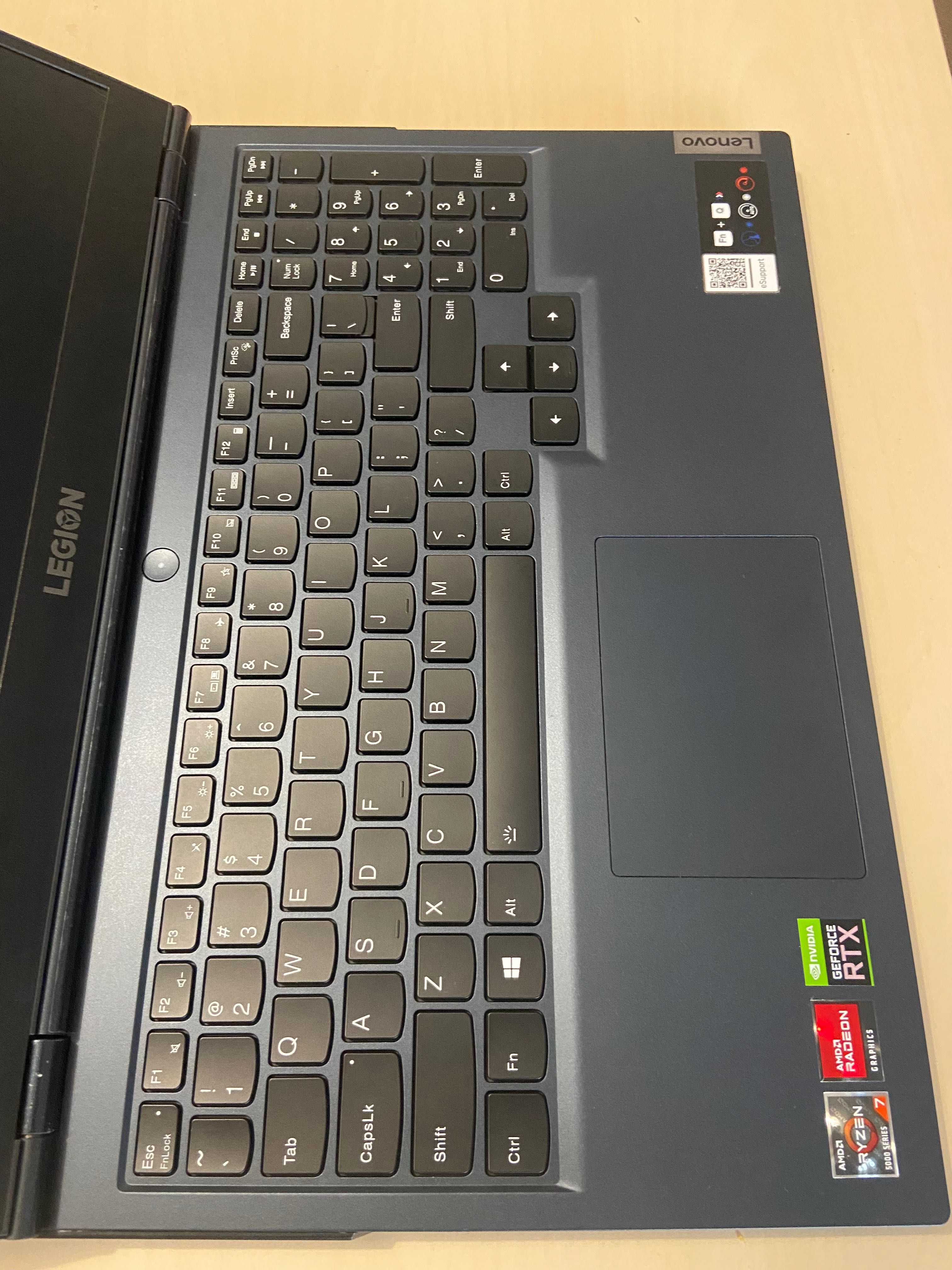 Lenovo Legion 5 Ryzen 7/32GB/1TB/Win11/RTX3060/IPS 165Hz 300 cd/m²