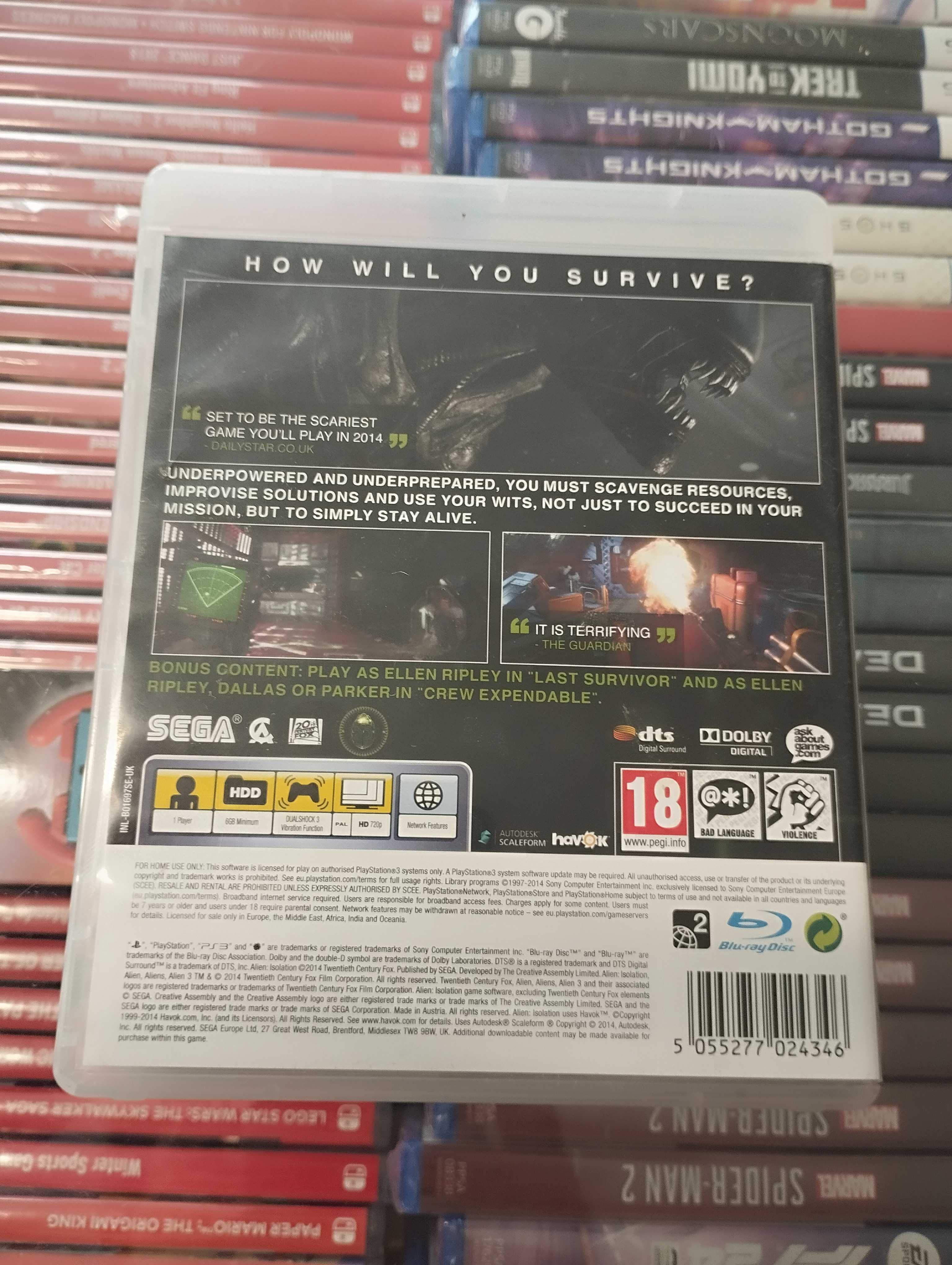 Alien: Isolation [PS3] PL, Ripley Edition