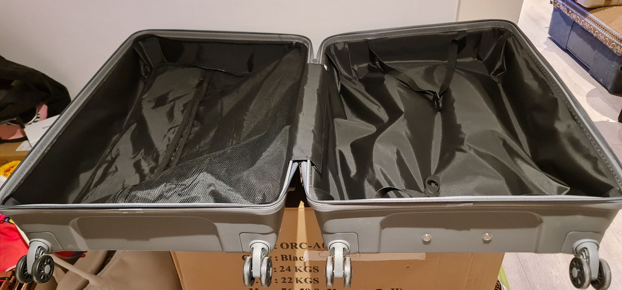 Mala de Viagem Grande 75 cm – Rígida ABS – Nova