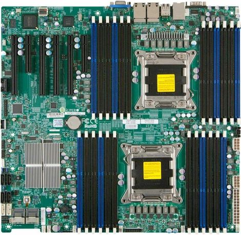 Supermicro X9DRI-LN4F+, 2 Xeon E5-2696v2(48 ядер) + DDR3 496Гб