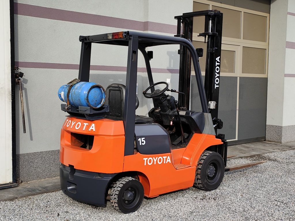 Wózek widłowy Toyota  7FG15 Lpg  podnosi 3.5M Manual