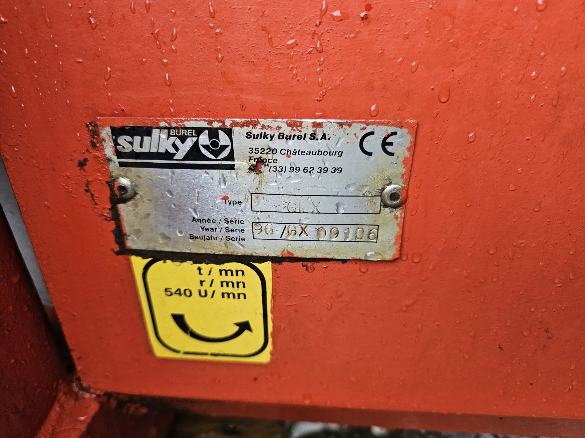 Rozsiewacz Sulky GLX 2000