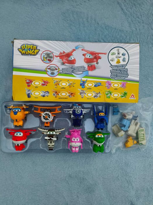 Ігровий набір Super Wings Супер Крила Jerome Джером, Dizzy Диззі