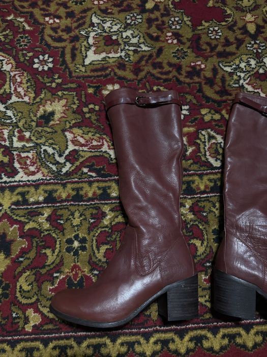 Сапоги натуральная кожа