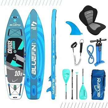 Bluefin SUP Nadmuchiwana deska do wiosłowania, Cruise Carbon SUP, z in