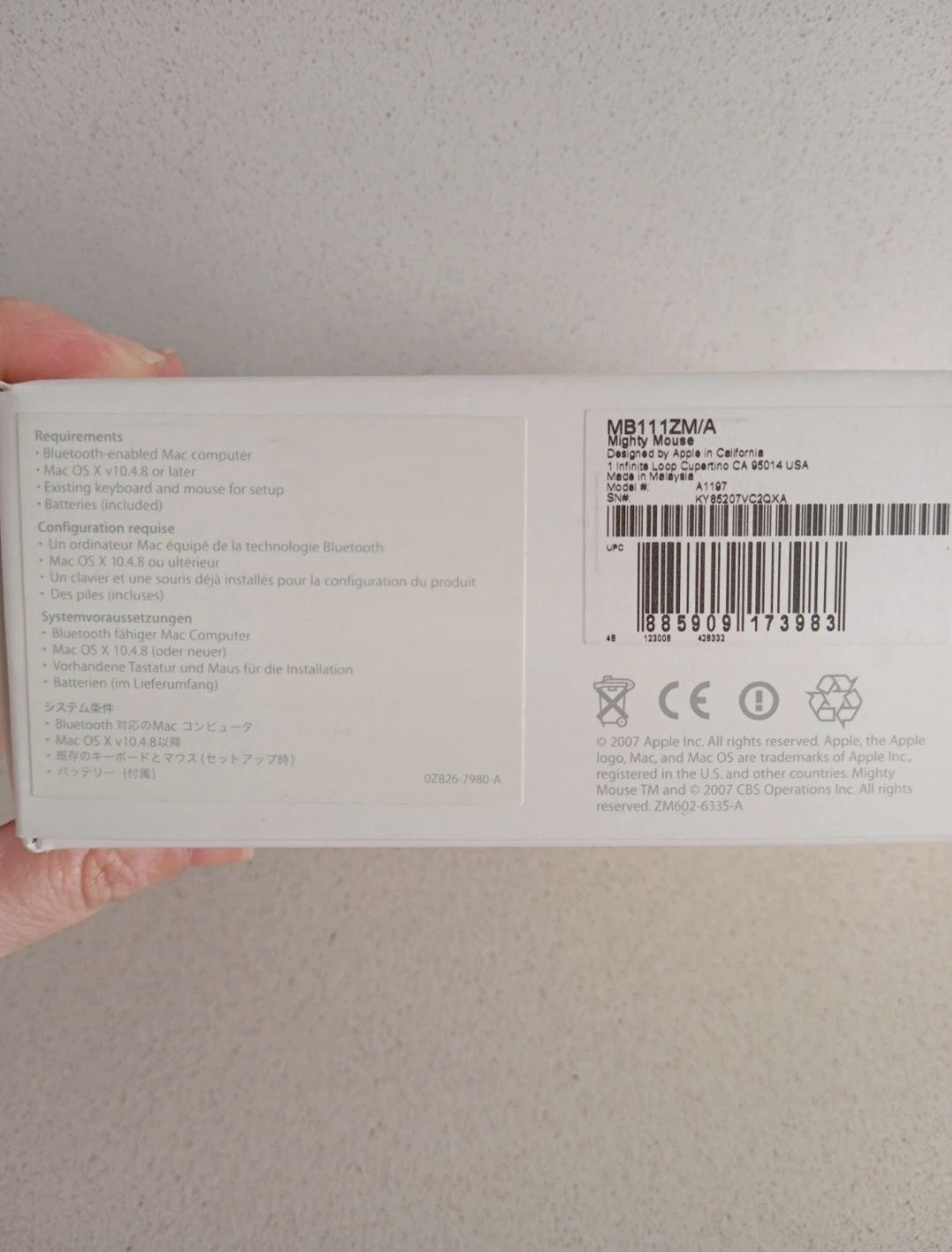 Apple Mighty Mouse Wireless