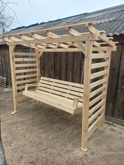 Гойдалка дерев'яна