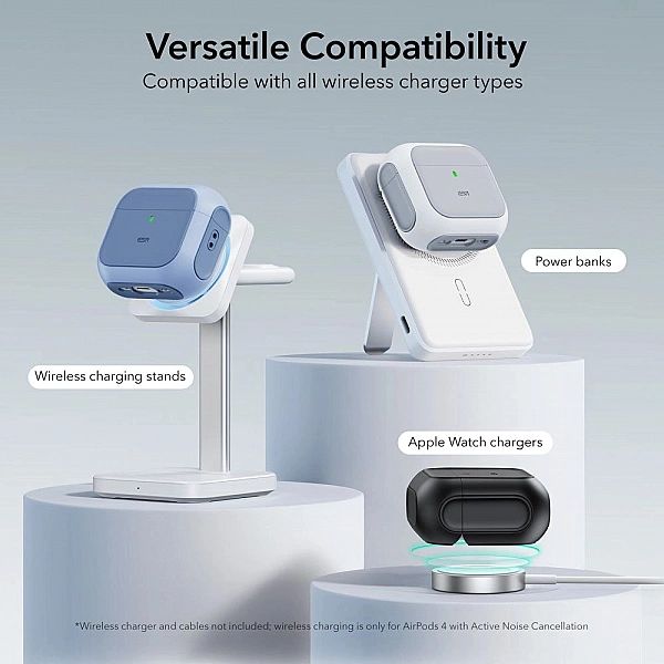 Esr Orbit Halolock Magsafe Apple Airpods 4 Blue