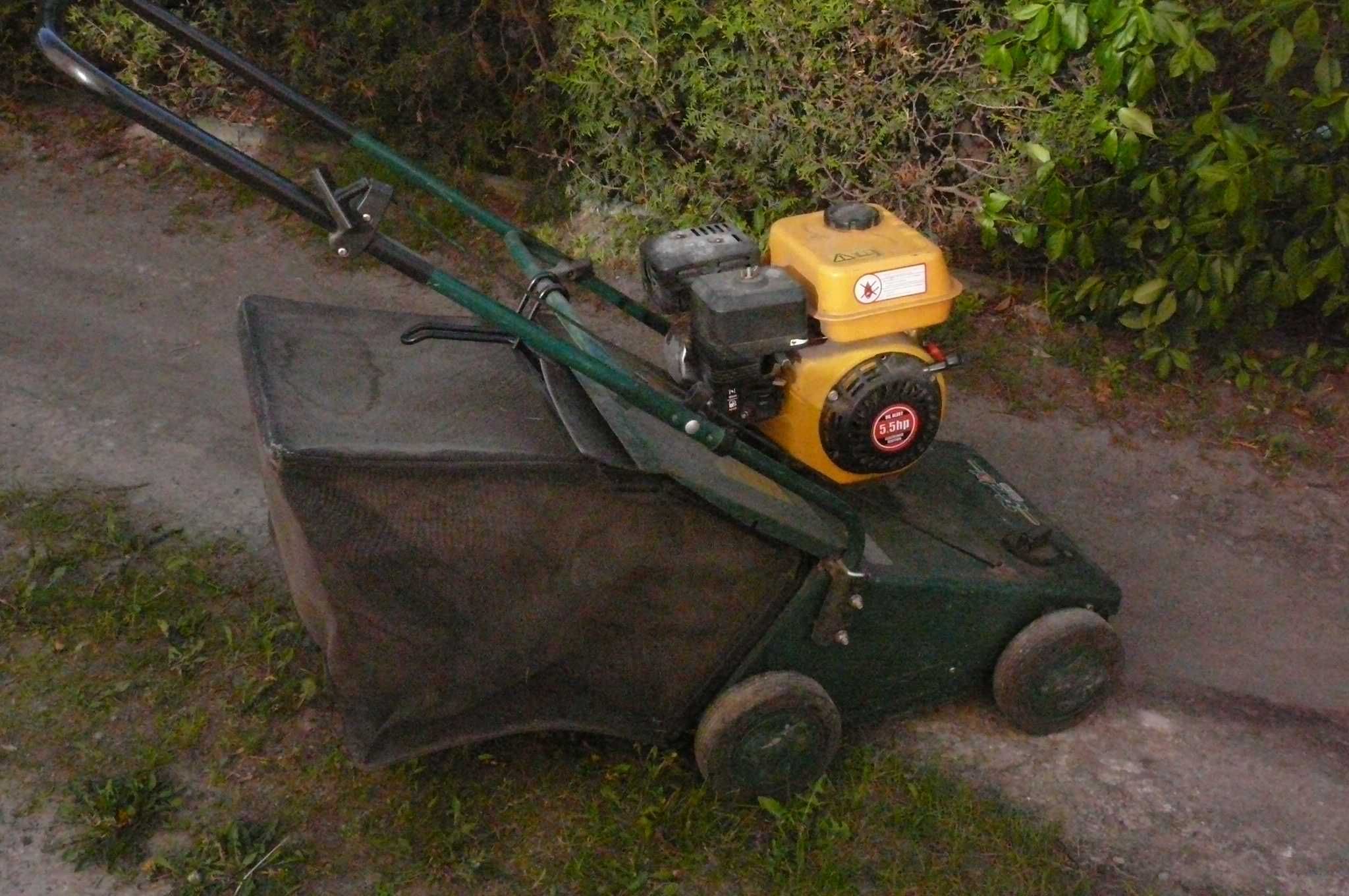 Wertykulator Aerator z koszem silnik 5,5 KM jak Stihl Viking