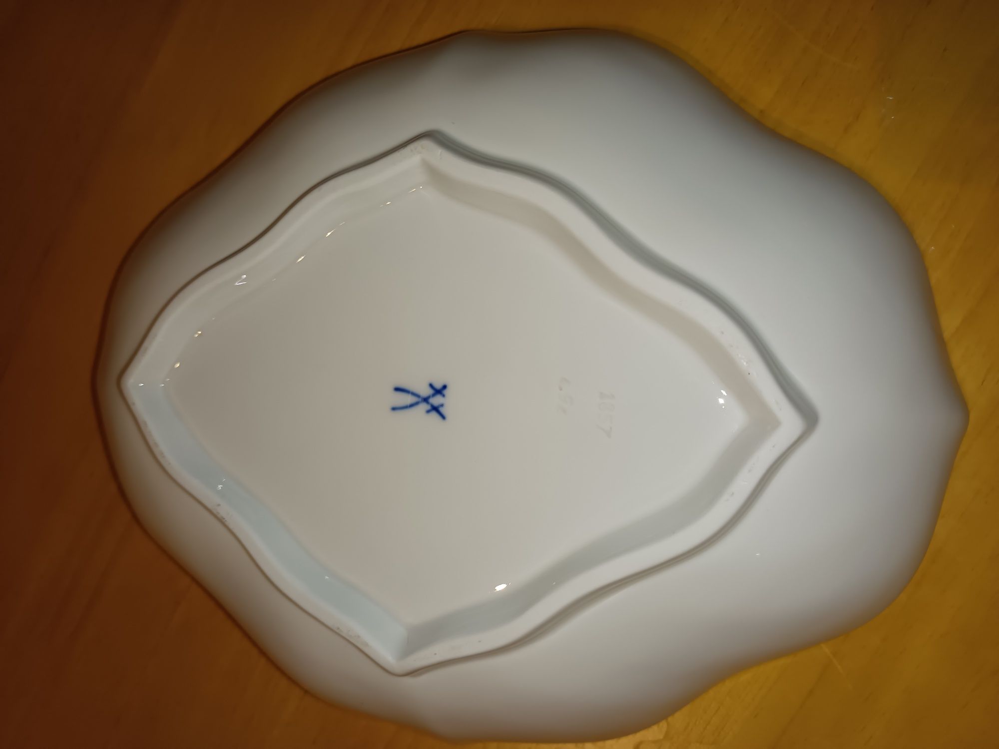 Porcelana Miśnia Meissen patera 1857