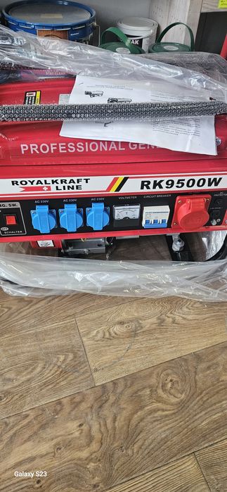 Генератор Royal Kraft 3,8 квт, 3фази, бензиновий