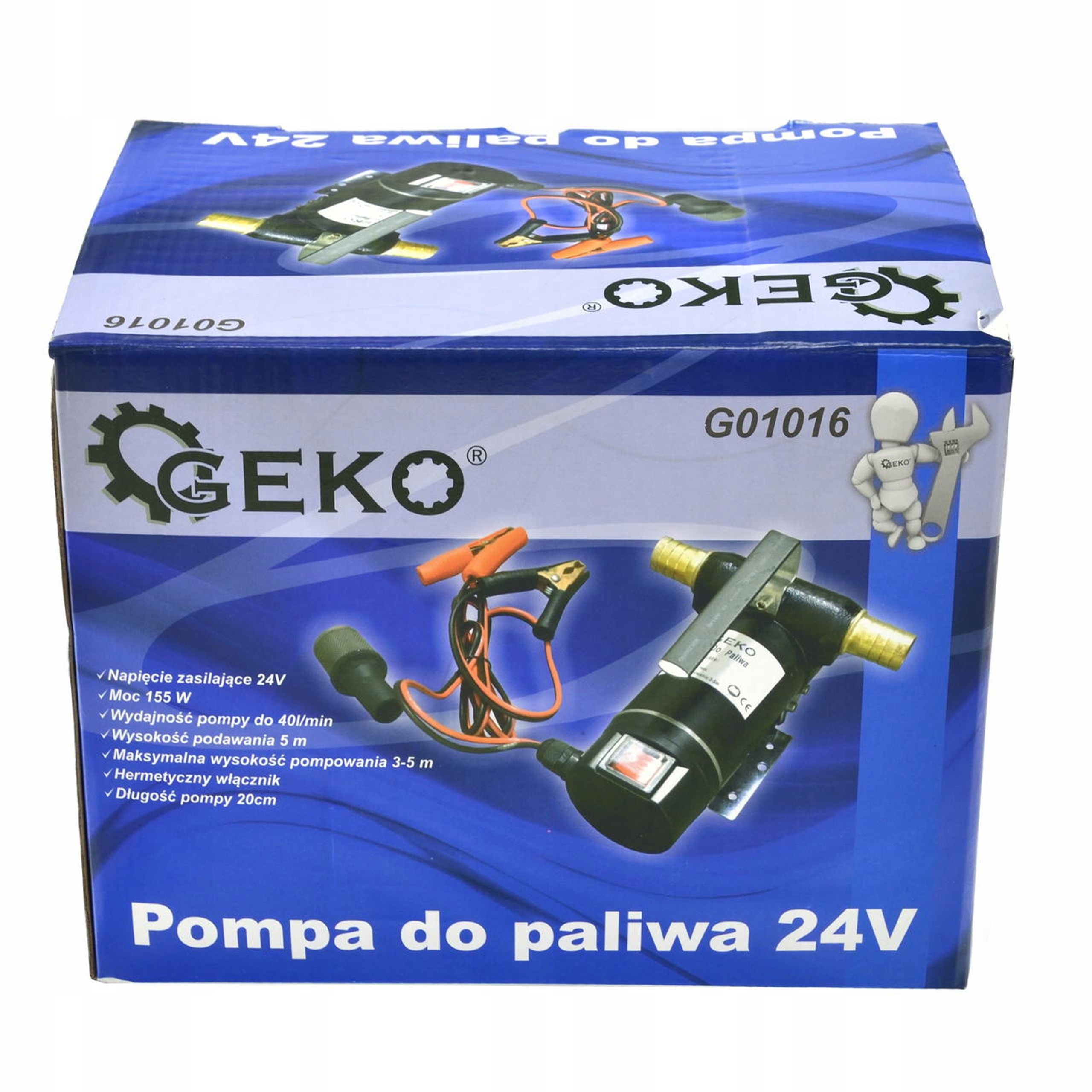 Pompa Pompka Do Paliwa 24V Oleju Mini Cpn On