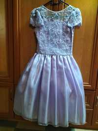 Сукня випускна бузкового кольору