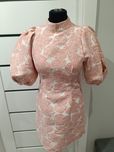 Nowa krótka, koktajlowa sukienka Gina Tricot, elegancka rozmiar 34