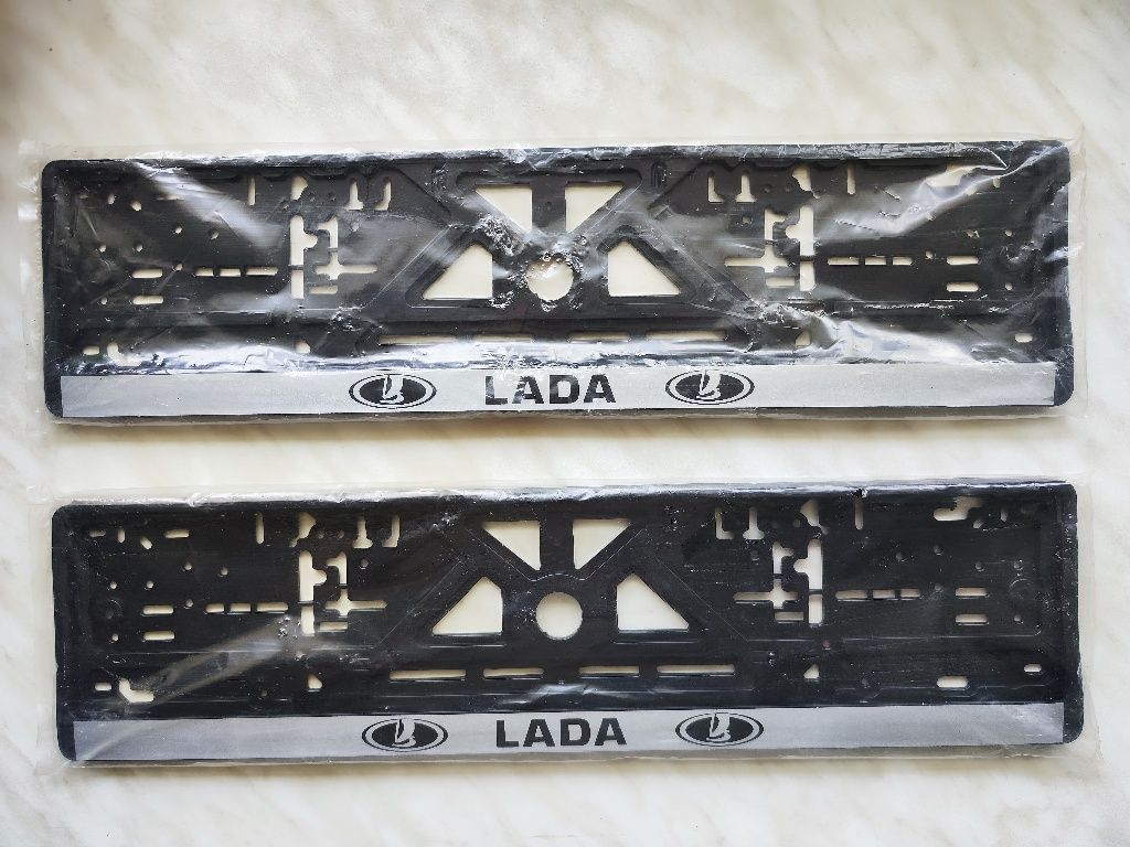 Рамка номерного знаку LADA (комплект, 2шт)