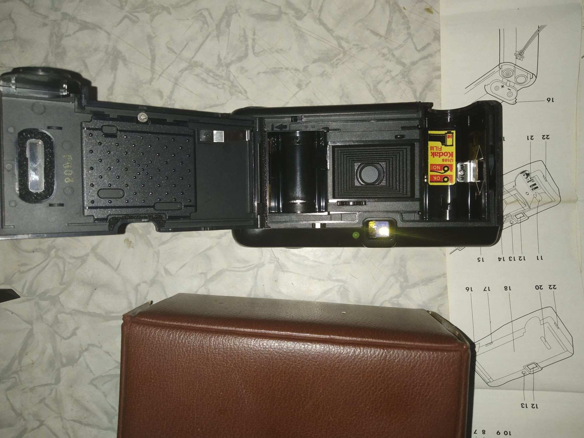Плёночный фотоаппарат Codak Star AF + футляр + паспорт.