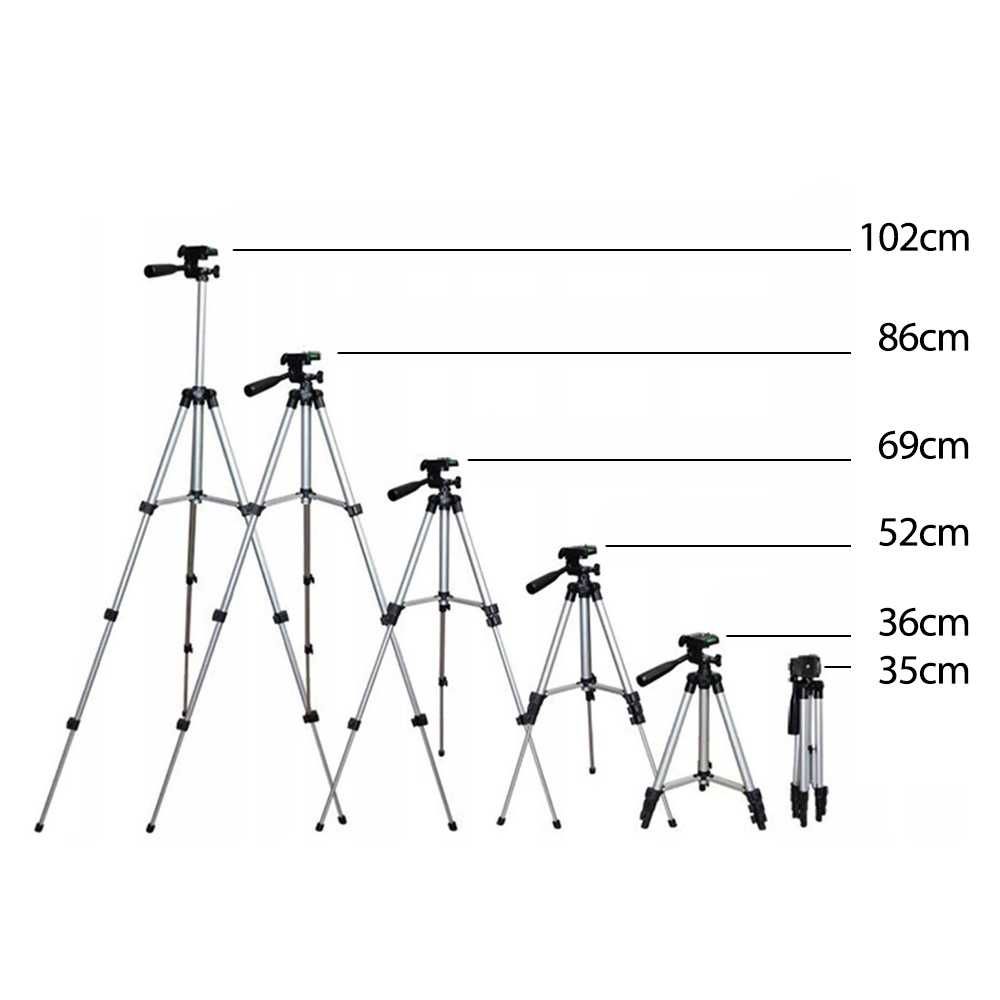 Statyw tripod na kamerę aparat smartfon + pilot BT Maclean MC-165