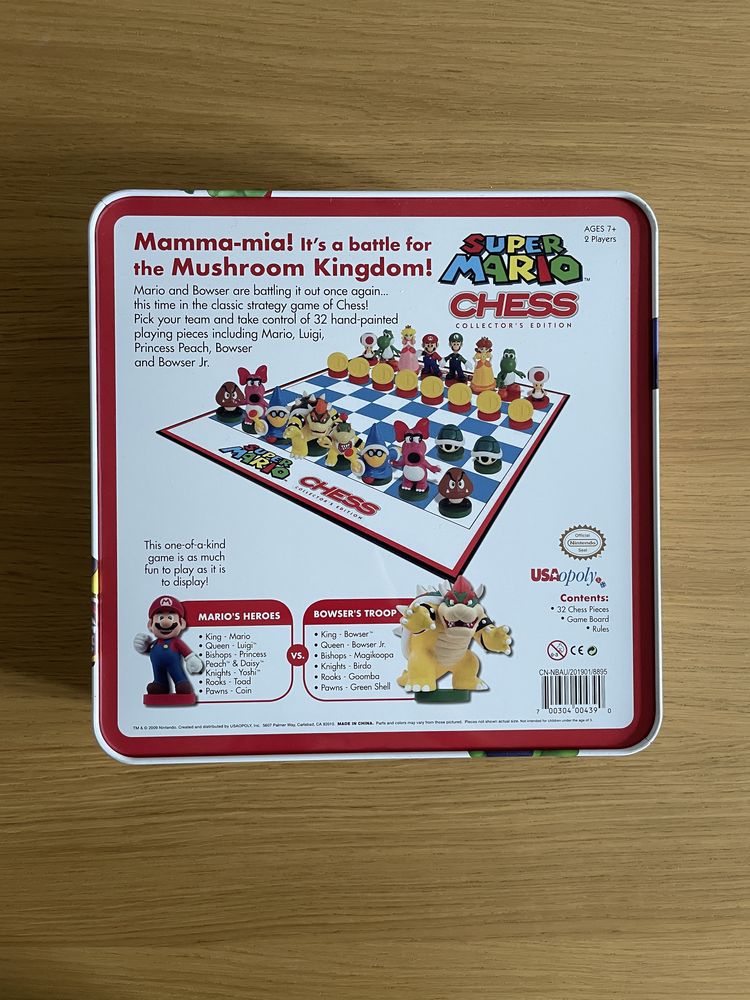Super Mario szachy Chess collector’s edition