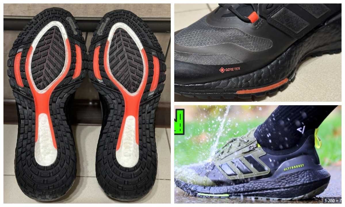 Кроссовки Adidas Ultraboost 21 Gore-Tex р.EUR-43,5/42,5-27,5 см.
