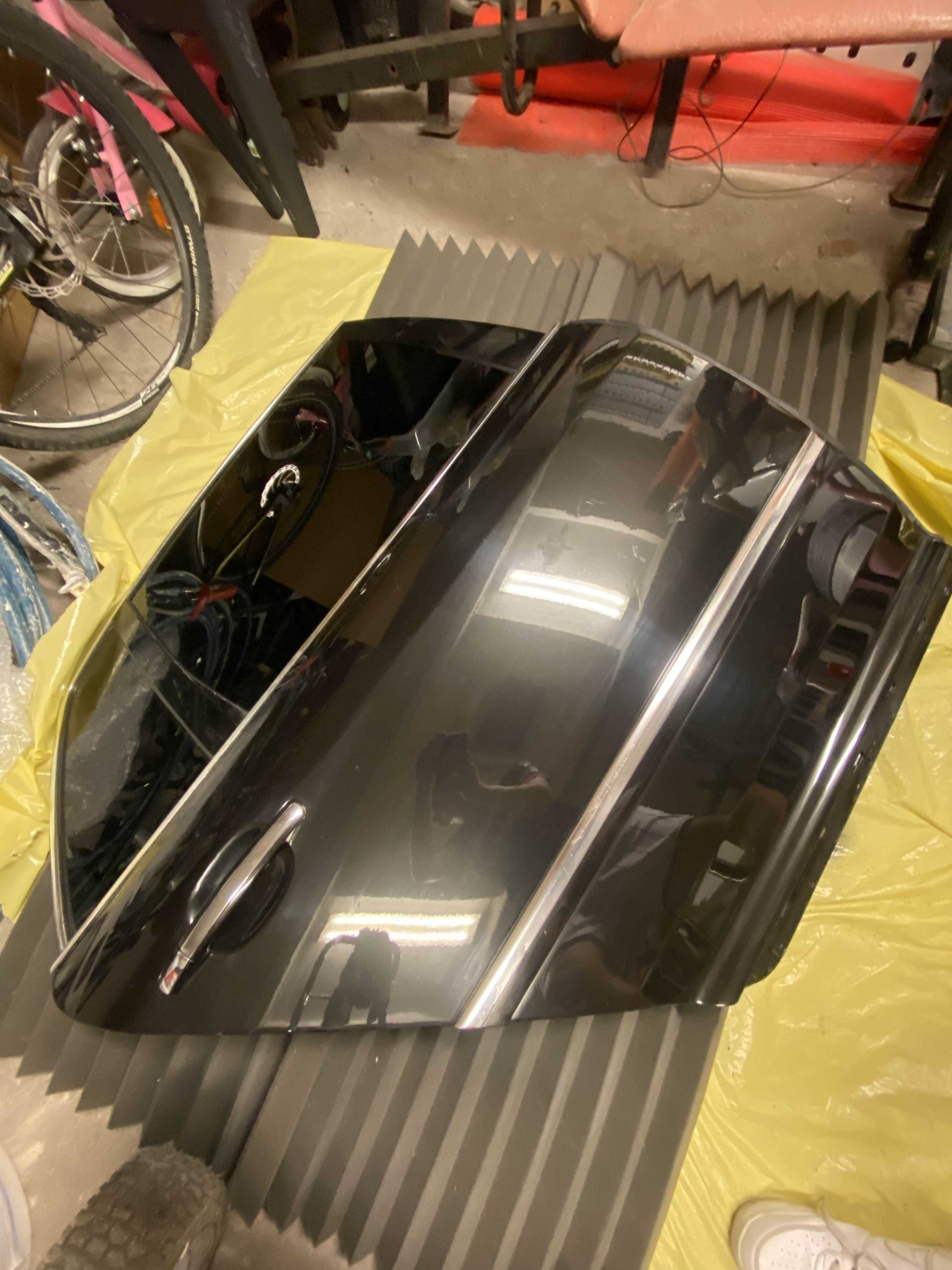 VW PHAETON LIFT 2012 – Drzwi tył prawe pasażera LD7Q Czarny Metalik