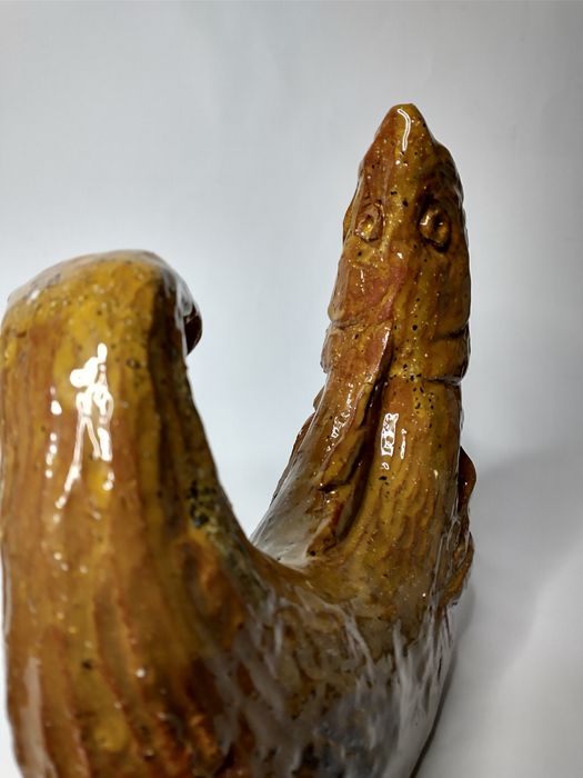 Unikatowa rzeźba ceramiczna Ryba