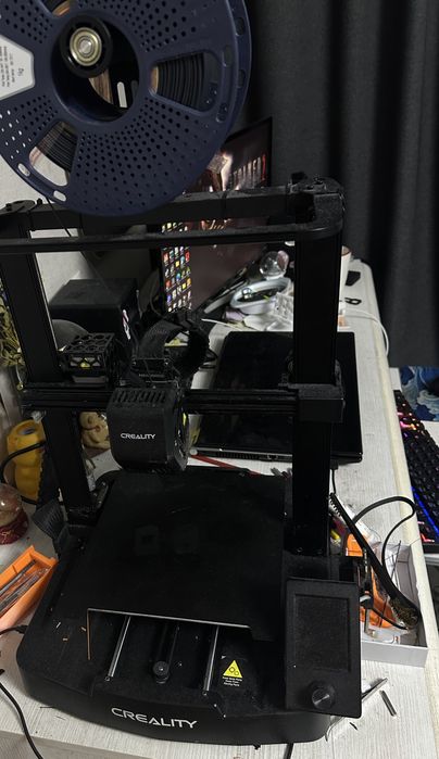 Ender 3 v3 SE + 1,5 кг філаменту PETG Sunlu + апгрейди. 3д принтер