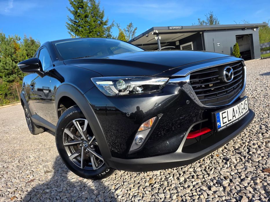 Mazda CX-3 FULL LED Bluetooth 2xPDC Navi LANE Assist BLiS ORG Lakier 128TkmSERWIS